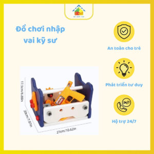 Bộ đồ chơi nhập vai kỹ sư