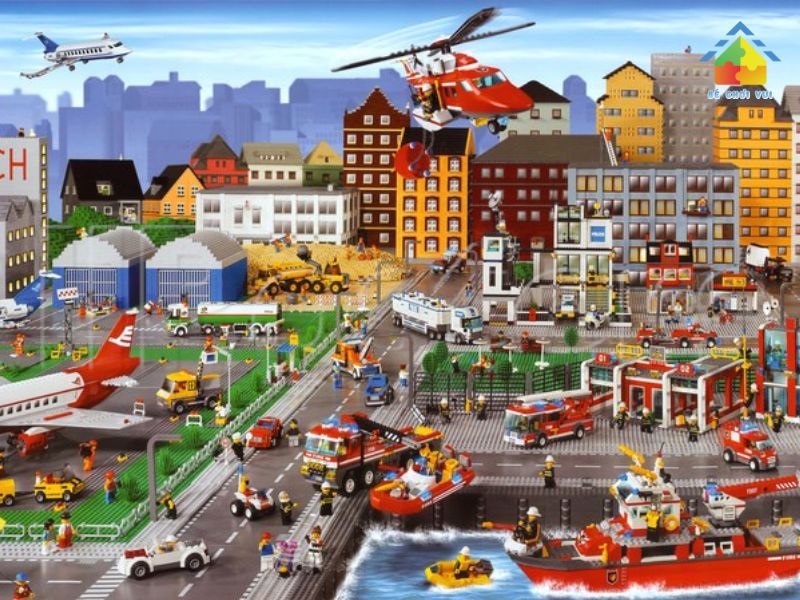 mo hinh Lego City 